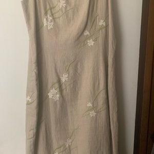 Linen dress